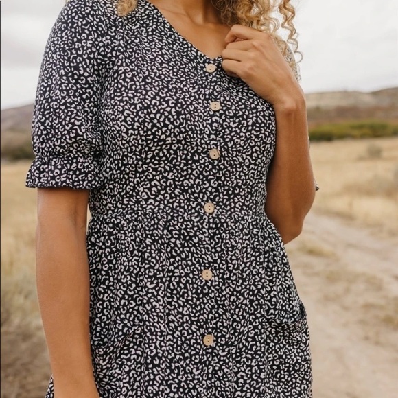 Spring Break Animal Print Button Up - Picture 6 of 7